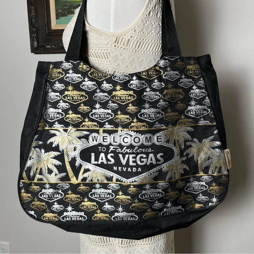Vintage Las Vegas Tote Bag